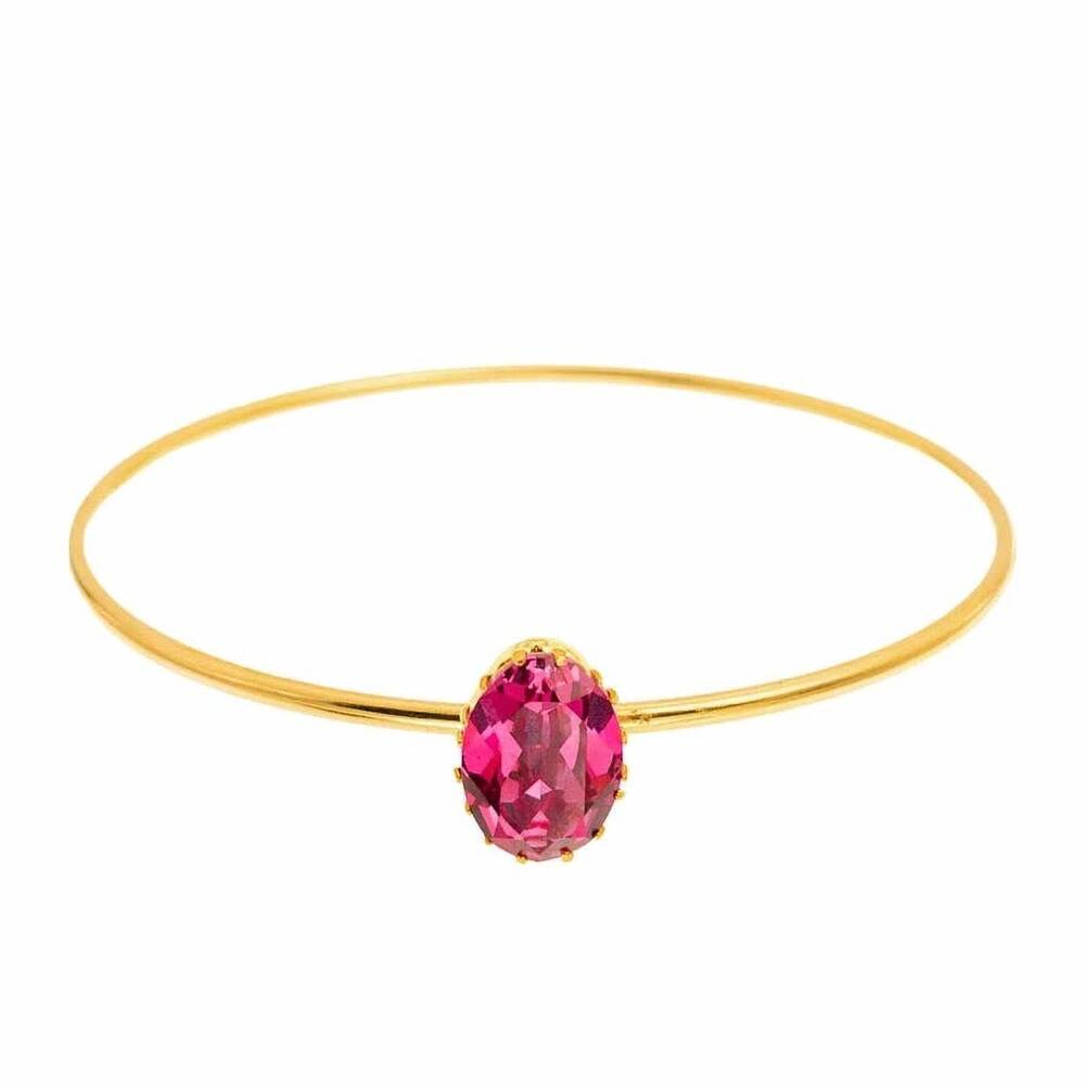NEW TOVA women's ada bangle in dark rose